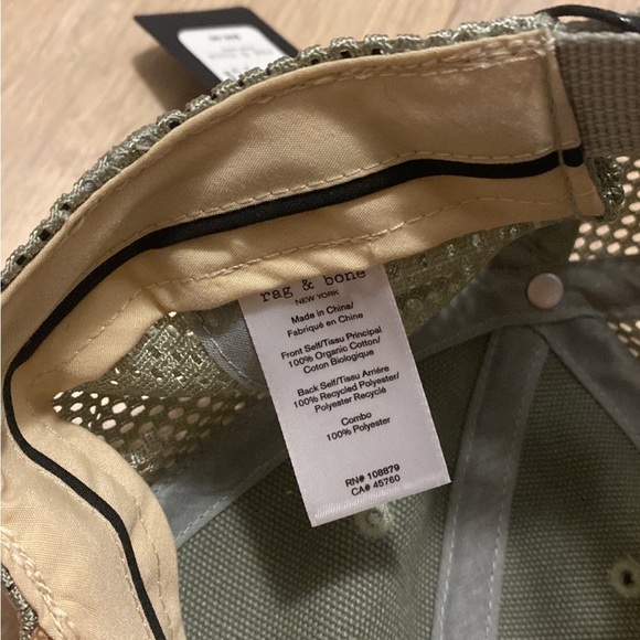 NWT Rag & Bone Addison Baseball Cap - Picture 5 of 6